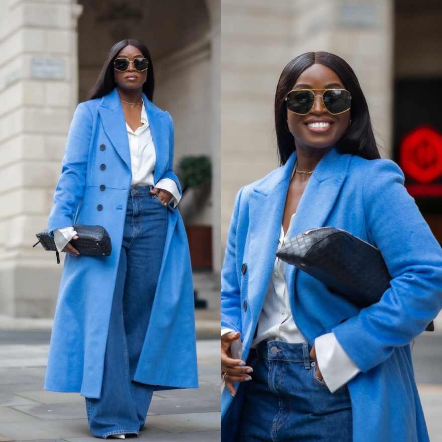 Formal Winter Wear Women Jacket - معطف نسائي من الصوف لفصلي الخريف