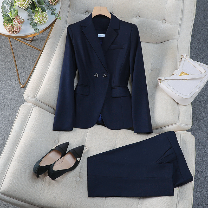 Formal Winter Wear Women Jacket - بدلة نسائية من قطعتين، مناسبة للعمل