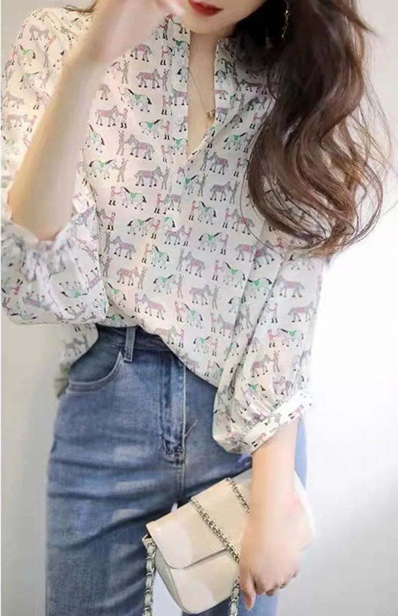 قمصان نسائية صيفية نصف كم للعم - مراجعة Women Formal Wear White Shirt وسعره