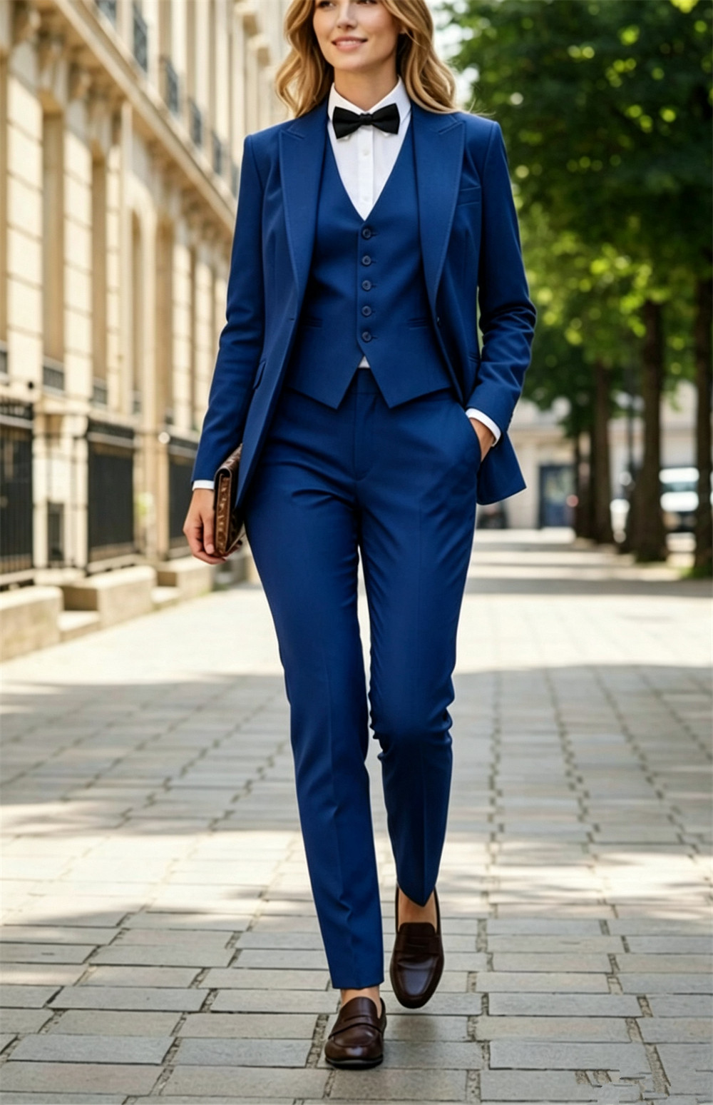 بدلات نسائية فاخرة أنيقة رسمية - مراجعة Blazer Set Women Formal وسعره