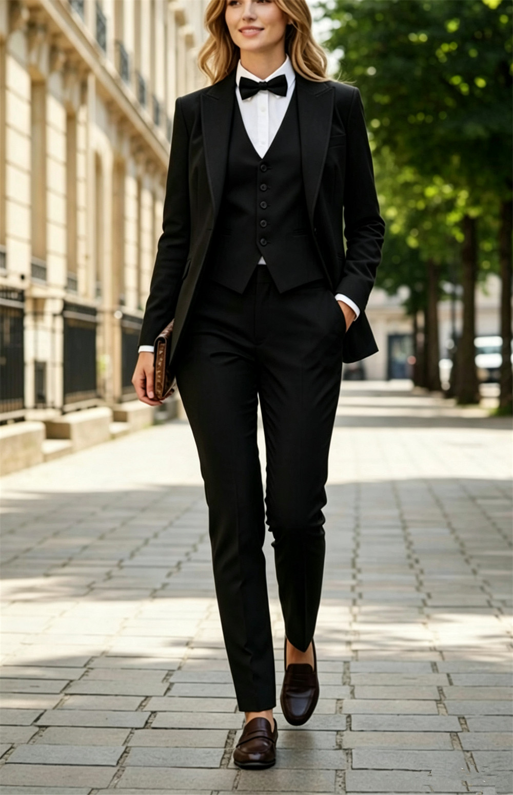 بدلات نسائية فاخرة أنيقة رسمية - مراجعة Blazer Set Women Formal وسعره