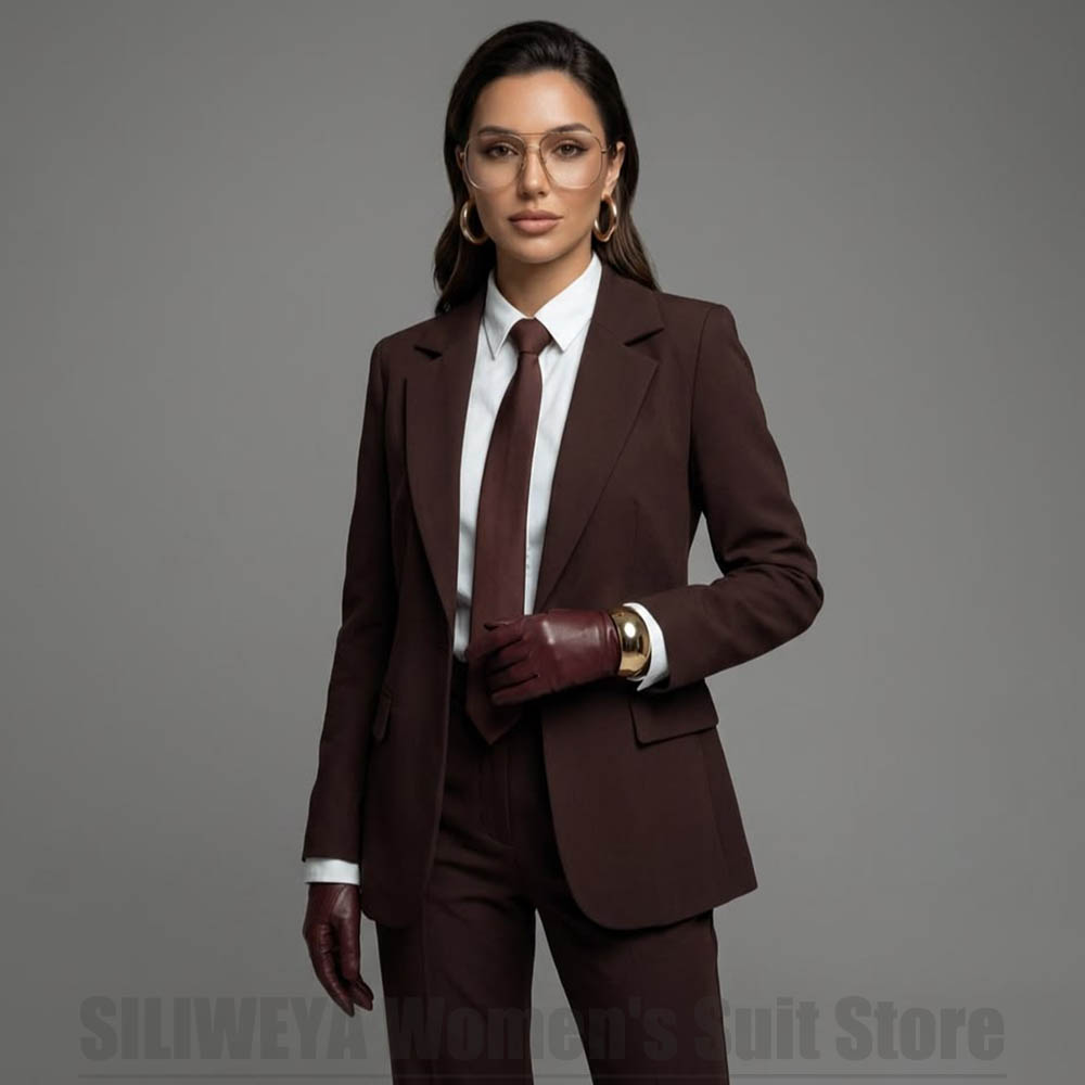 بدلة نسائية من قطعتين بياقة مش - مراجعة Women Formal Wear Interview وسعره