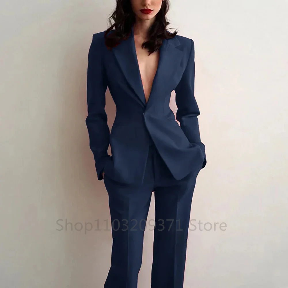 طقم نسائي جديد للحفلات والزفاف - مراجعة Blazer Set Women Formal وسعره