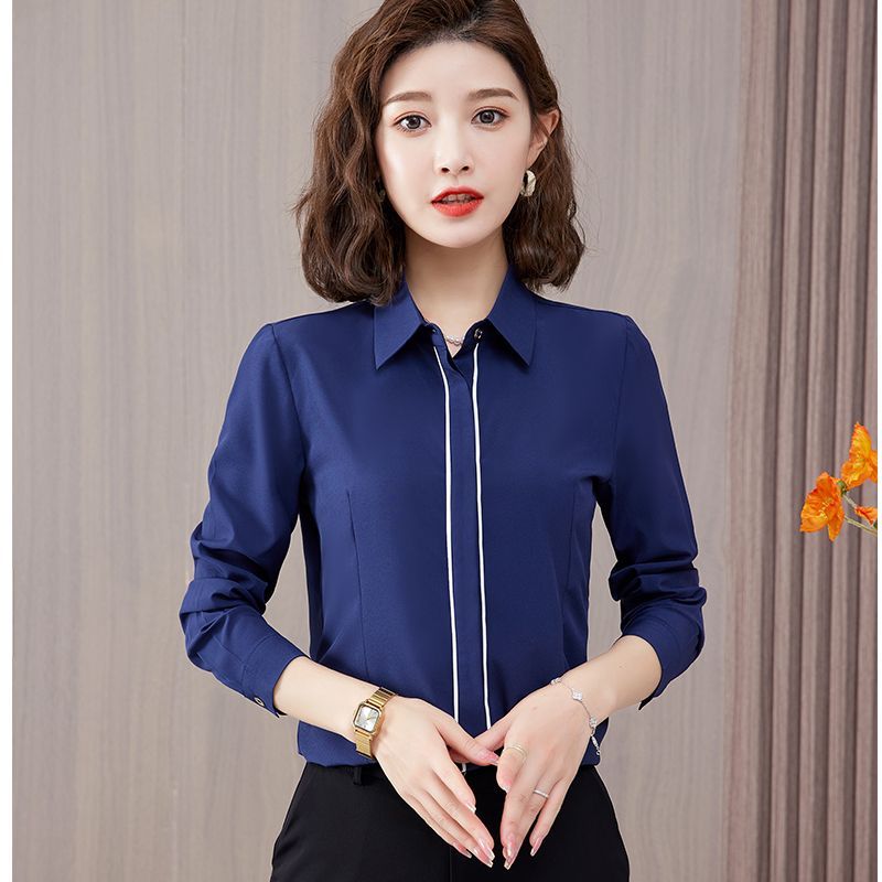قميص أبيض نسائي بأكمام طويلة،  - مراجعة Women Formal Wear White Shirt وسعره