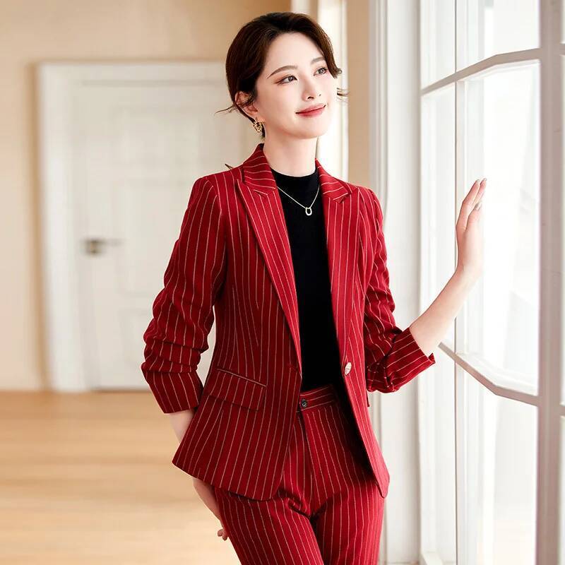 حجم كبير السراويل الرسمية المه - مراجعة Women Formal Wear Interview وسعره