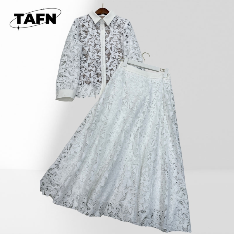 70% قطن 30% بوليستر طقم تنورة  - مراجعة Women'S Formal Day Wear وسعره