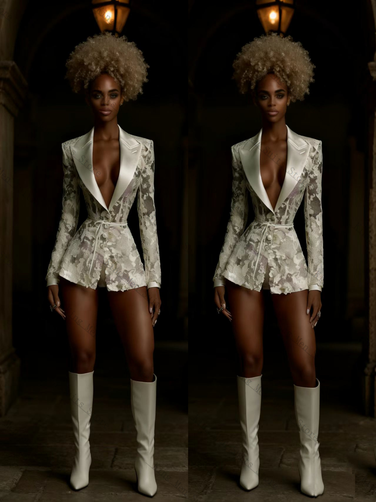 بدلة نسائية من قطعة واحدة، ستر - مراجعة Women'S Formal Wear Tuxedo وسعره