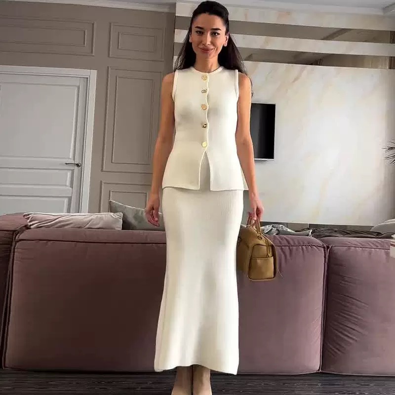 جولة الرقبة واحدة الصدر أكمام  - مراجعة Formal Women'S Wear وسعره