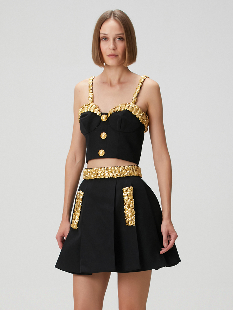 طقم فستان أسود مكون من قطعتين  - مراجعة Formal Women'S Wear وسعره