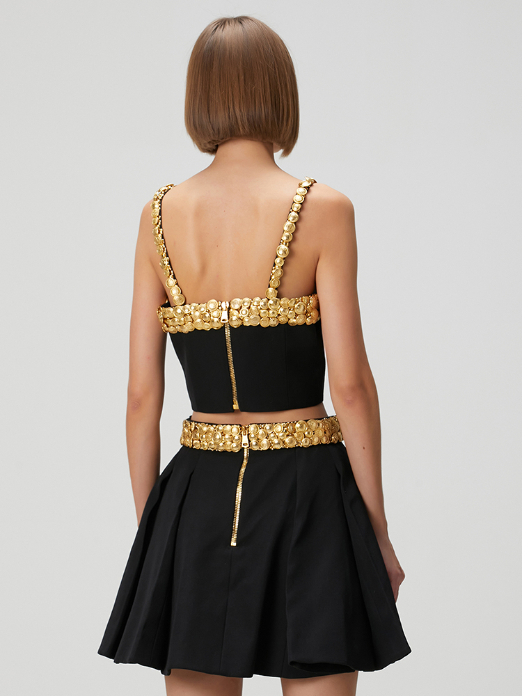 طقم فستان أسود مكون من قطعتين  - مراجعة Formal Women'S Wear وسعره