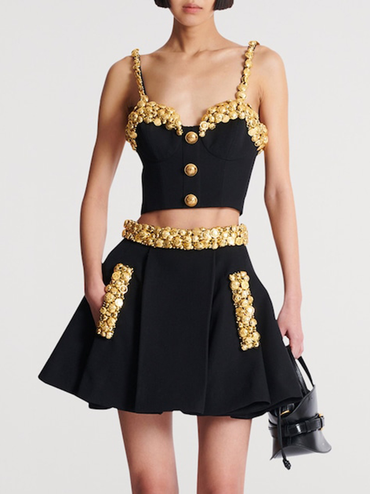 طقم فستان أسود مكون من قطعتين  - مراجعة Formal Women'S Wear وسعره