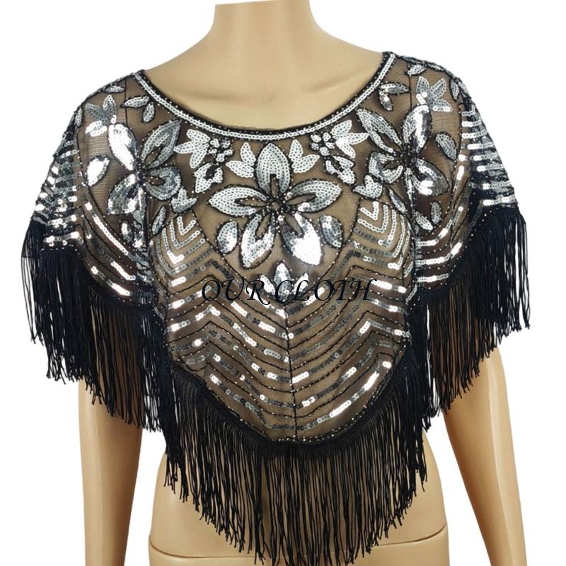 قبعات عصرية مطرزة بالخرز والشا - مراجعة Women Formal Event Wear وسعره