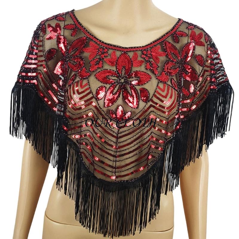قبعات عصرية مطرزة بالخرز والشا - مراجعة Women Formal Event Wear وسعره