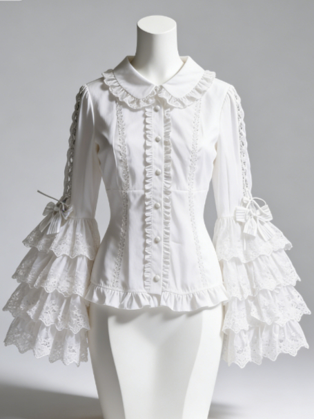 بلوزة سويت لوليتا بتطريز دانتي - مراجعة Formal Wear Japan Women وسعره