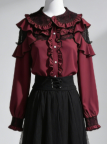 بلوزة نسائية كاواي هاراجوكو JK - مراجعة Formal Wear Japan Women وسعره