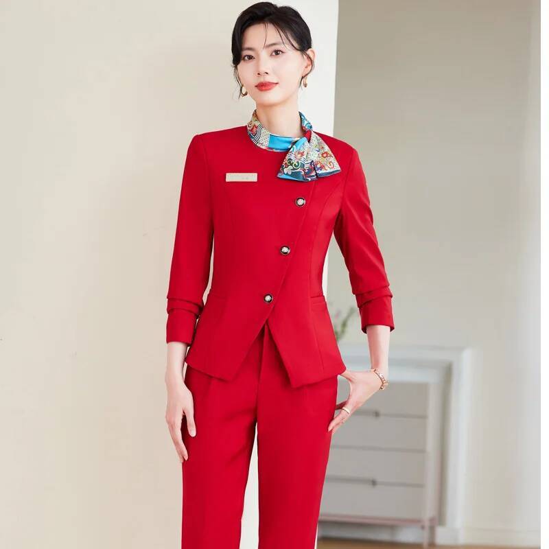 حجم كبير أنماط رسمية أنيقة الس - مراجعة Women Formal Wear Interview وسعره
