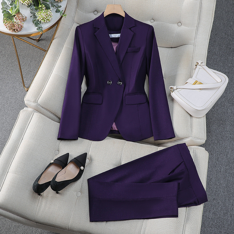 بدلة نسائية من قطعتين، مناسبة  - مراجعة Formal Winter Wear Women Jacket وسعره