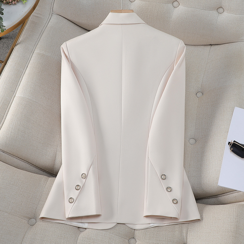 سترة نسائية مزدوجة الصدر بلون  - مراجعة Formal Winter Wear Women Jacket وسعره