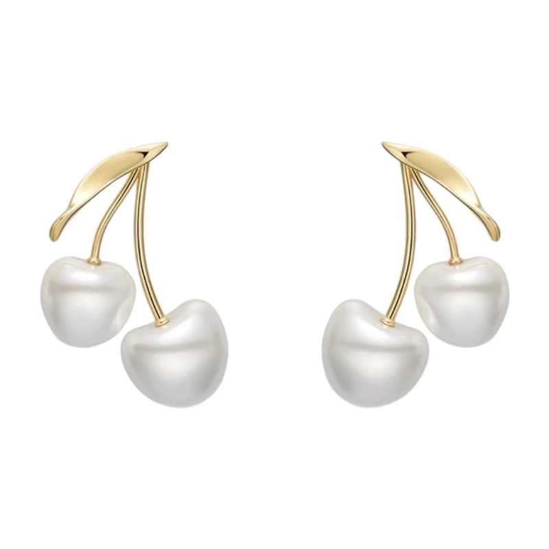 زهر الكرز اللؤلؤ مجوهرات الأذن - مراجعة Women Formal Event Wear وسعره