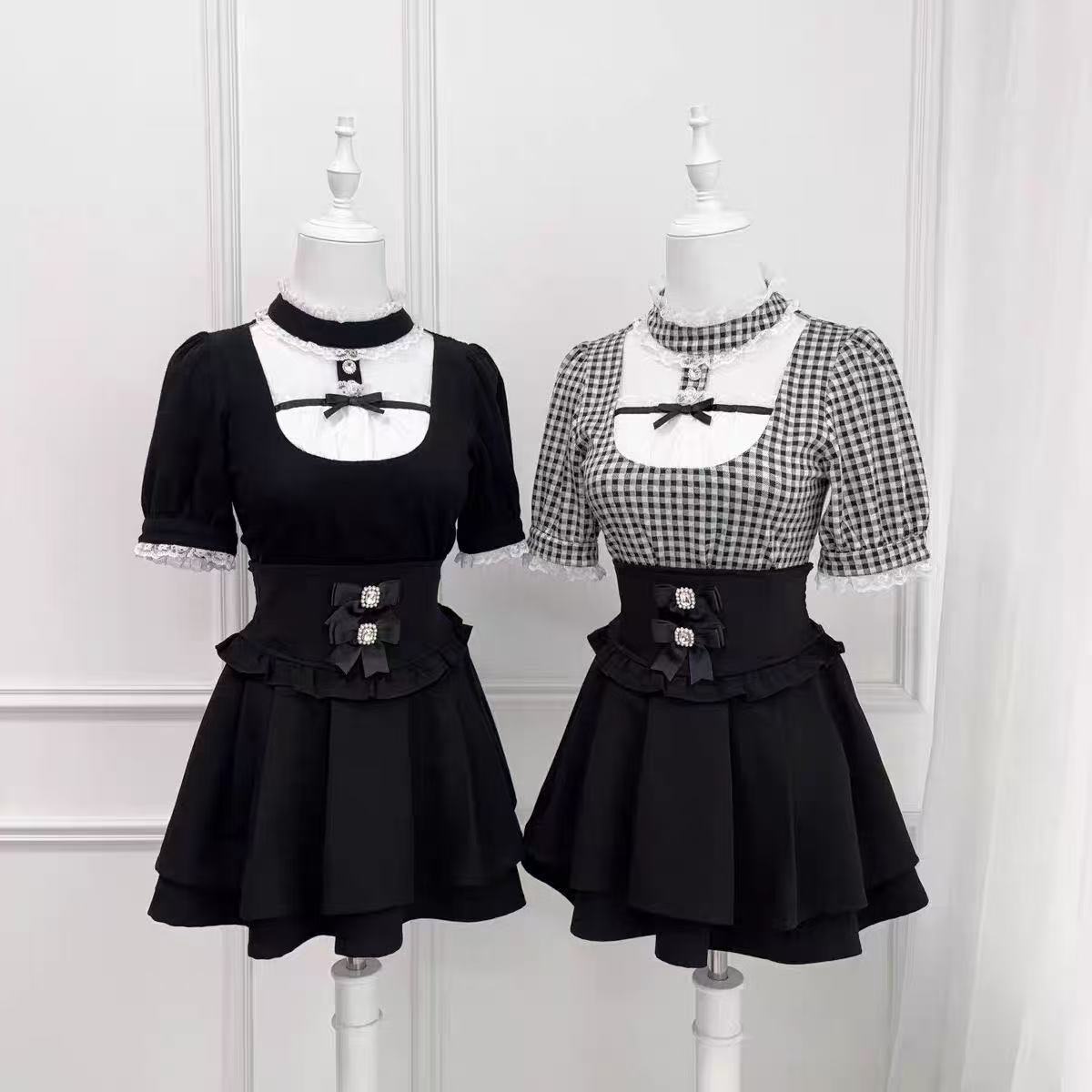 بلوزة لوليتا يابانية للنساء، ق - مراجعة Formal Wear Japan Women وسعره
