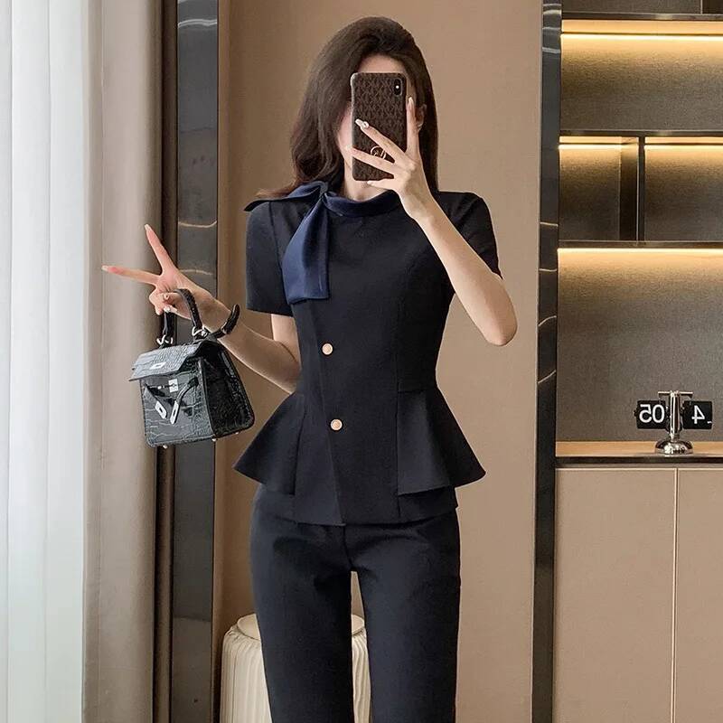 Formal Blazers Uniform Styles  - مراجعة Women Formal Wear Interview وسعره