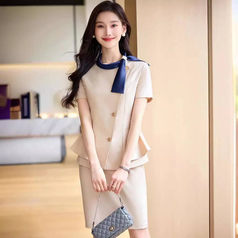 Formal Blazers Uniform Styles  - مراجعة Women Formal Wear Interview وسعره