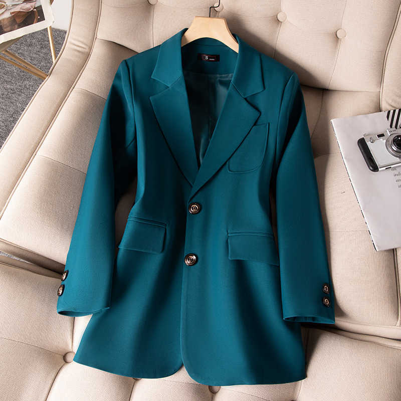 أزرق أسود أخضر المرأة معطف الس - مراجعة Formal Winter Wear Women Jacket وسعره