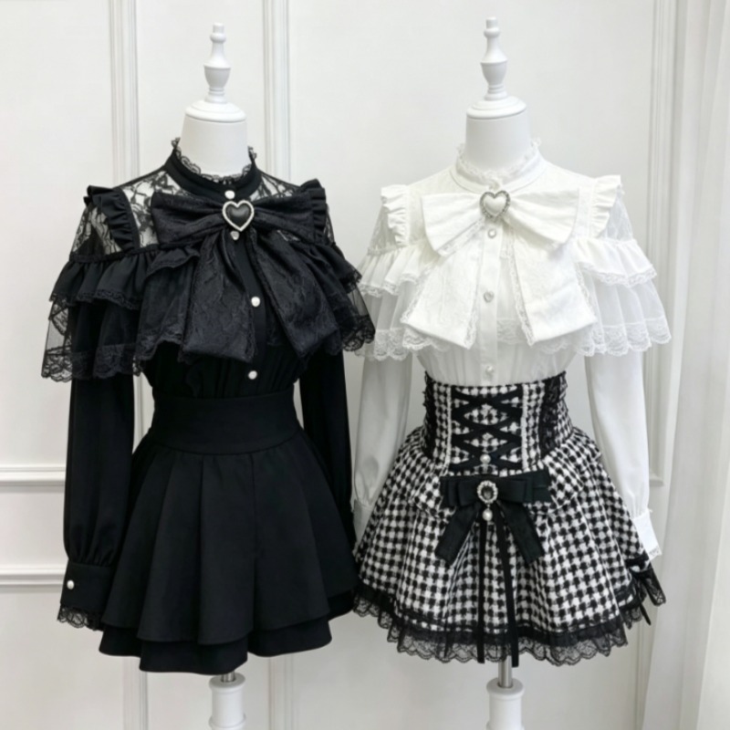 بلوزة يابانية كاواي لوليتا 202 - مراجعة Formal Wear Japan Women وسعره