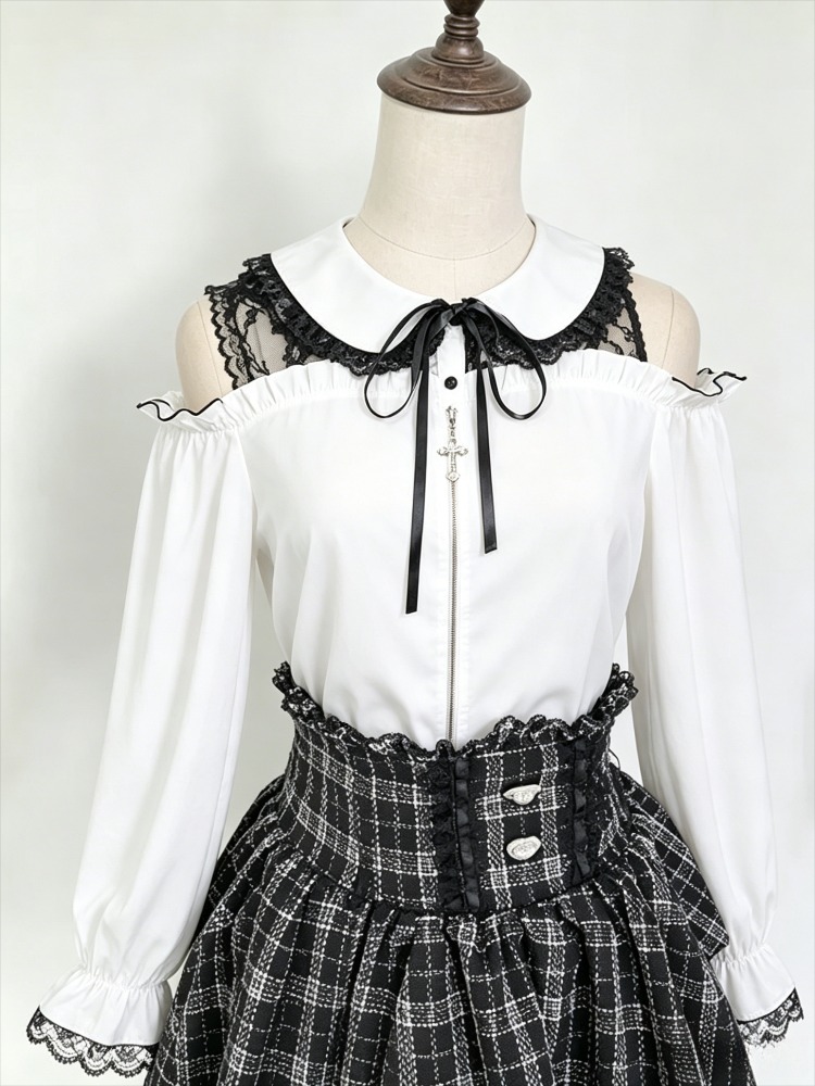 بلوزة نسائية حلوة على الطراز ا - مراجعة Formal Wear Japan Women وسعره